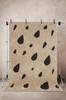 HEALY puuvillamatto 200x300 cm Beige/tummanharmaa