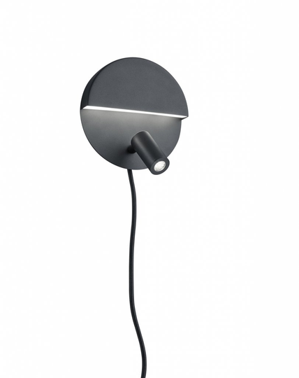Mario LED wall light m-black