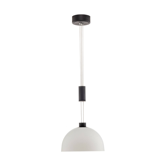 Rothfels Laurena -LED-riippuvalo, 1 lamppu, musta