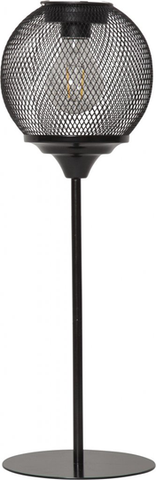 Sunlight table lamp solar cell (Musta)