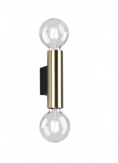 Vannes wall lamp 2L (Messinki / kulta)