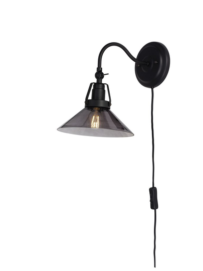 Shoemaker wall lamp (Musta)