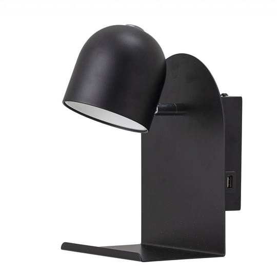 Qasim wall lamp (Musta)