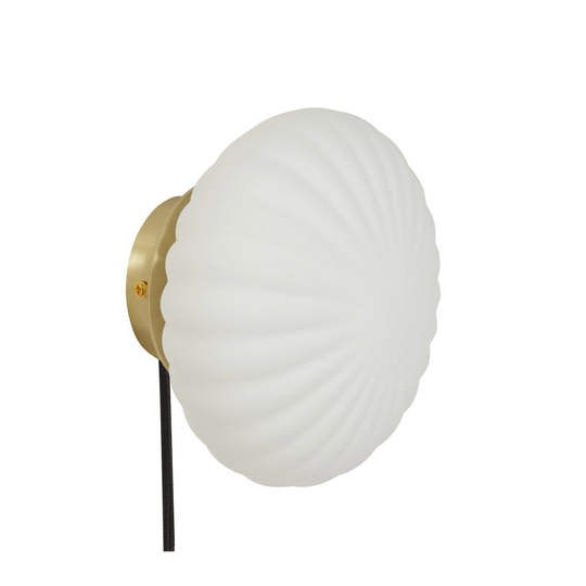 Kumu Wall Lamp Ø18 (Valkoinen)
