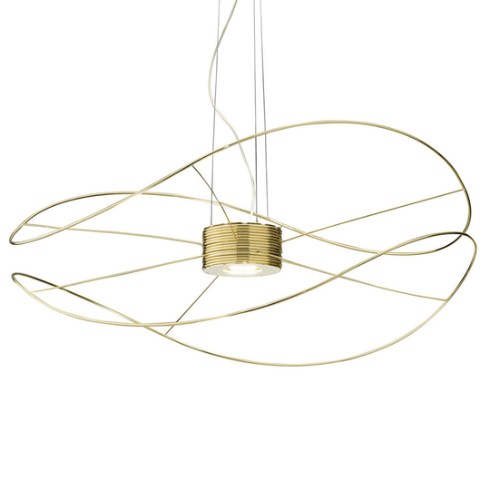 Hoops 2 -LED-riippuvalaisin, kulta