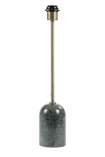 Lamp base Ø10x51 cm PHASMA marble green+antique bronze (Vihreä)