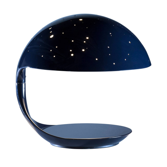 Martinelli Luce Cobra Scorpius-pöytälamppu sininen