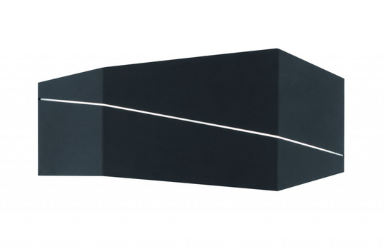 Zorro LED wall light m-black