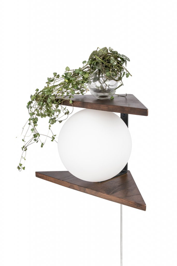 Angolo wall lamp (Pähkinä)