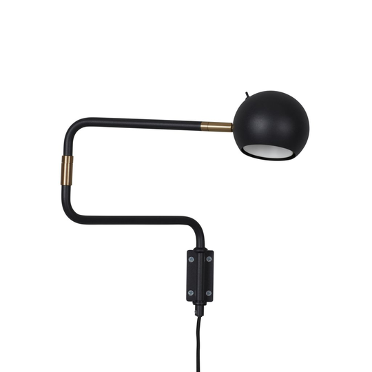 YES! wall lamp 62cm (Musta)