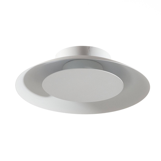 LED-kattovalaisin Foskal, valkoinen, Ø 21,5 cm