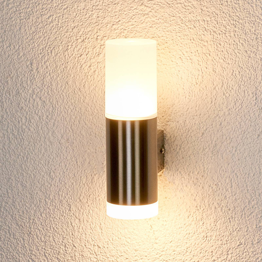 Gabriel – LED-ulkoseinävalaisin, ruost. terästä