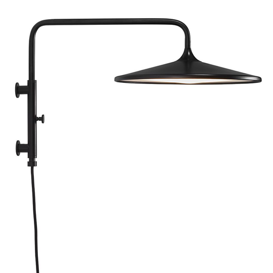 Balance wall lamp (Musta)