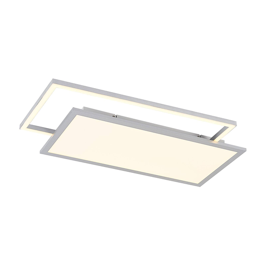 Lucande Senan -LED-kattovalaisin, suorakaide, CCT