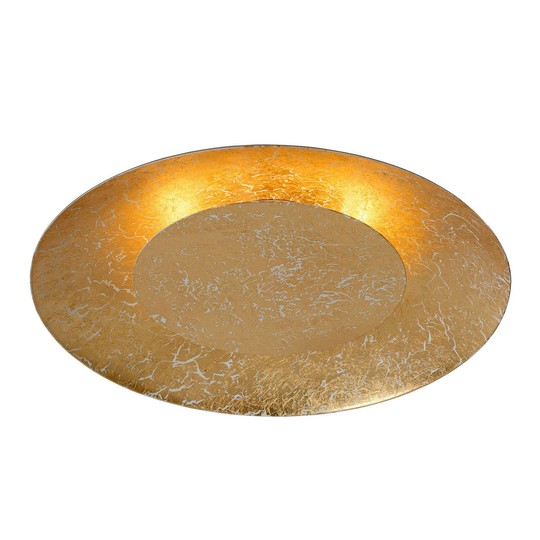 LED-kattovalaisin Foskal messinkiä, Ø 34,5 cm