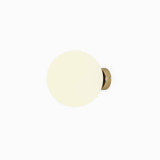 Seinävalaisin Ball, kullanvärinen seinäpidike
