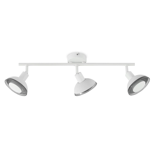 Lindby Erin-LED-kattokohdevalo valkoinen 3 lamppua