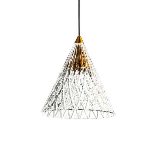 LEDS-C4 Veneto -LED-riippuvalo, kulta/valkoinen