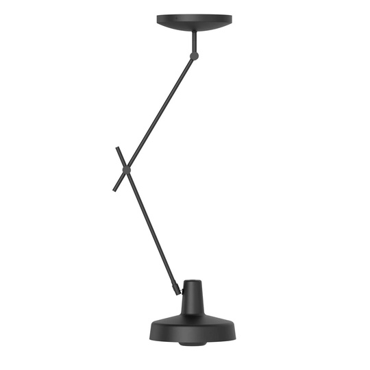 GRUPA Arigato-kattovalo 1 lamppu 70cm Ø23cm musta