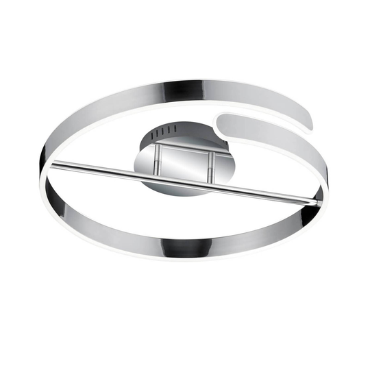 Parma-LED-kattovalaisin Switch-Dim 37W 4000K kromi
