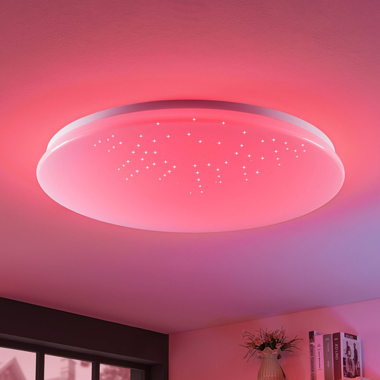 LED-kattolamppu Marlie, WiZ-teknologia, pyöreä