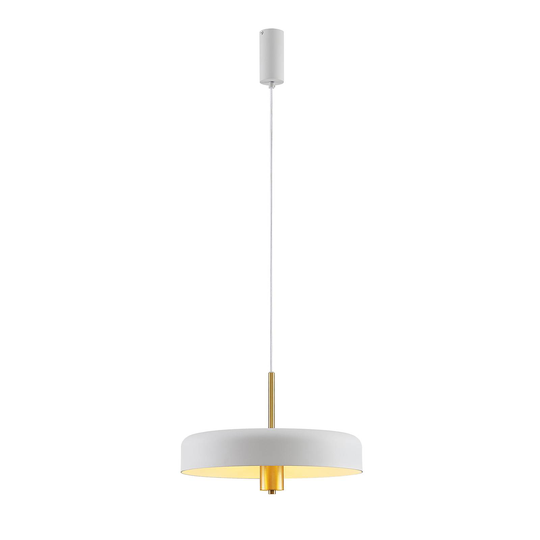 Lucande Filoreta -riippuvalo, 45 cm, valkoinen