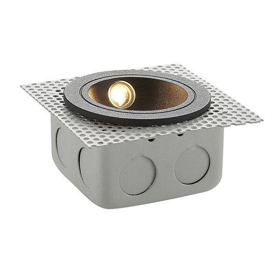 LED-seinäuppovalaisin Pordis, IP65, pyöreä
