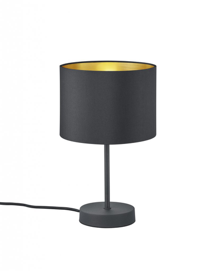 Hostel table lamp E27 m-black / gold (Musta)