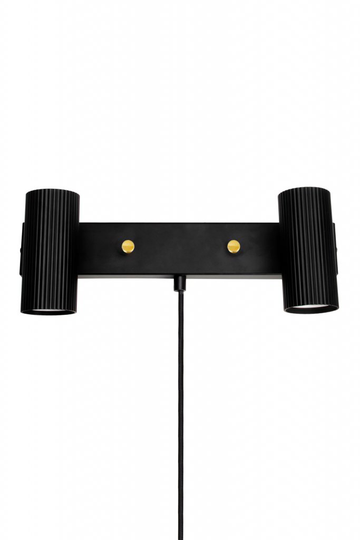 Wall Lamp Hubble 2 Black (Musta)