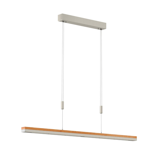 Rothfels-LED-riippuvalaisin Elna, nikkeli, 118 cm