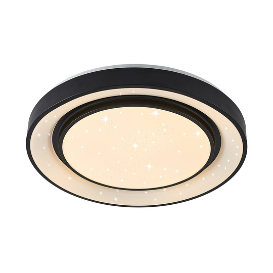 Lindby Gamino -LED-kattovalaisin, RGBW, CCT, 48 cm