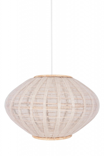 Borneo ceiling lamp 55cm (screen) (Beige / ruskea)