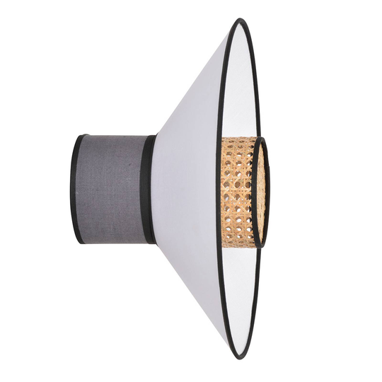 MARKET SET Singapour -seinävalo antrasiitti/valko