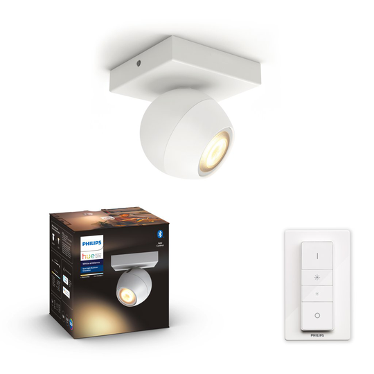 Buckram spotlight (Valkoinen)