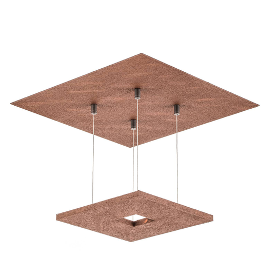 Escale Zen - ruosteenvärinen LED-kattovalaisin