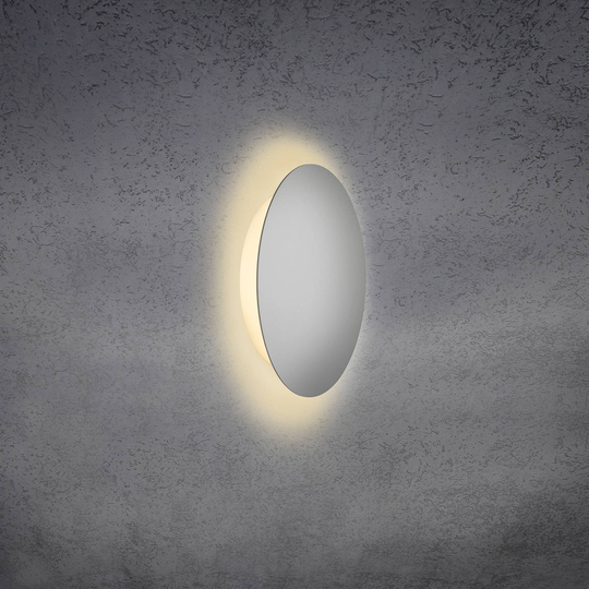 Escale Blade -LED-seinävalaisin, mattahopea Ø24 cm