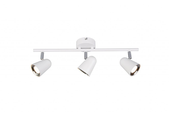 Toulouse LED spotlight 3L matt must (Valkoinen)