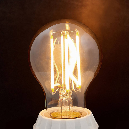 E27 LED-lamppu filamentti 6W 500 lm amber 1 800 K