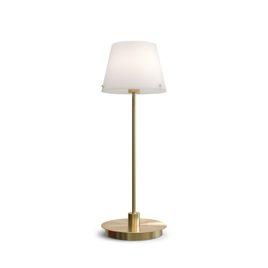 Table lamp Gil il Grande satin