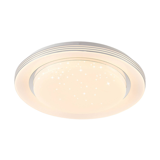 Lindby Mizuni -LED-kattovalaisin, RGBW, CCT, 38 cm