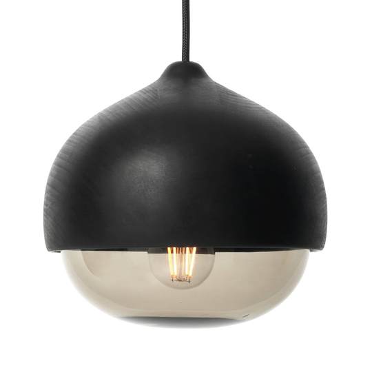Mater Terho M -riippuvalo, musta/savu Ø 24 cm