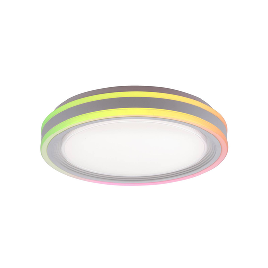 Spheric-LED-kattovalaisin, CCT, RGB, Ø 40cm