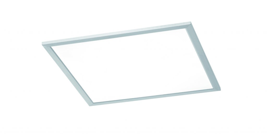 WiZ Griffin LED ceiling 40x40cm b-steel RGBW