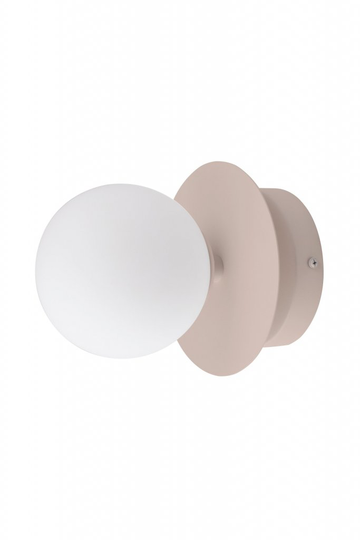 Wall Lamp/Plafoneer Art Deco IP44 Mud/White (Beige)