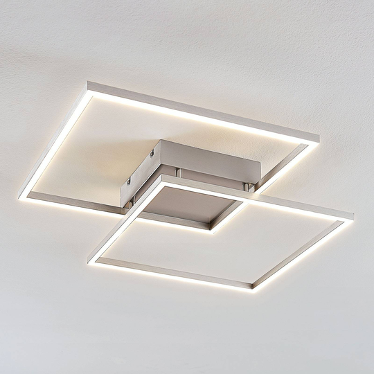 Muotoilultaan kiehtova LED-kattolamppu Mirac