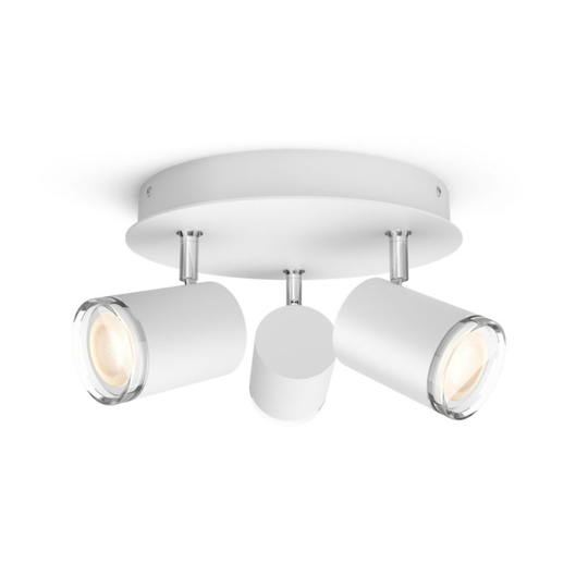 GU10 5W Adore Hue Spot Round White 3X