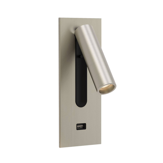 Astro Fuse LED USB -LED-seinäuppovalaisin, nikkeli
