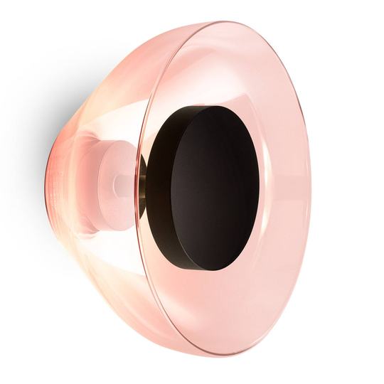 MARSET Aura -LED-seinävalo Ø 18 cm, kupari
