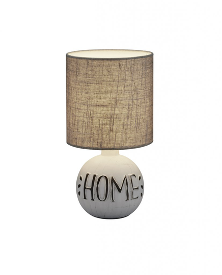 Esna table lamp home E14 white / brown (harmaa)