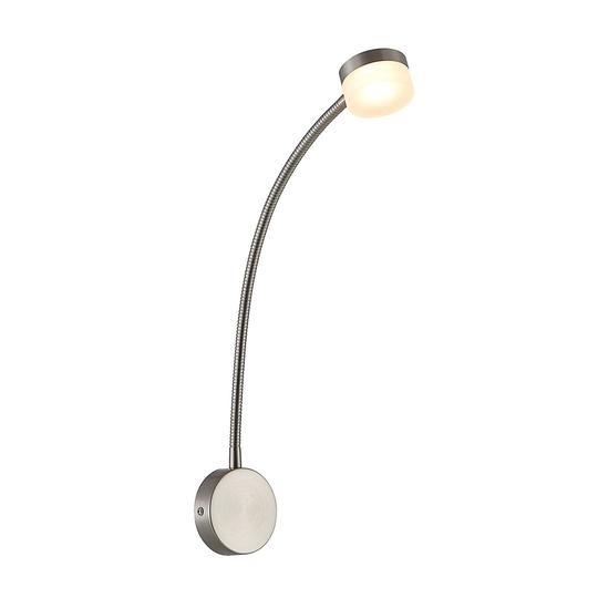 Lindby Gentjana -LED-seinävalaisin, nikkeli